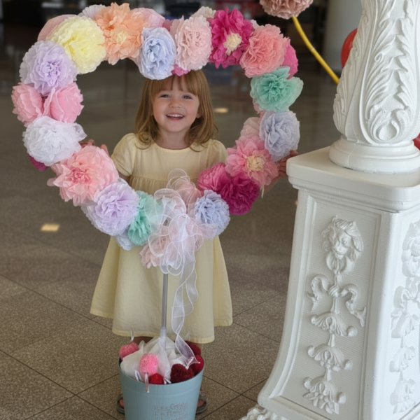 ホテル装飾　バレンタイン🍫